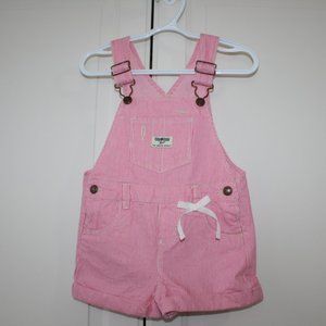 2/$20 Toddler girl OshKosh shortalls 24 months